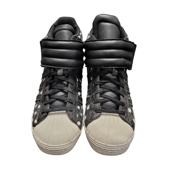 SOLD - ADIDAS Superstar Originals Up Strap Polka Dot - Picture 2 of 7